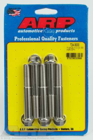 ARP - ARP 724-3000 - 7/16-20 x 3.000 hex SS bolts