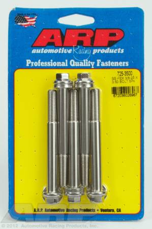 ARP - ARP 725-3500 - 3/8-24 x 3.500 hex 7/16 wrenching SS bolts