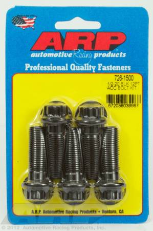 ARP - ARP 726-1500 - 1/2-20 x 1.500 12pt black oxide bolts