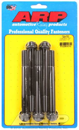 ARP - ARP 726-4750 - 1/2-20 x 4.750 12pt black oxide bolts