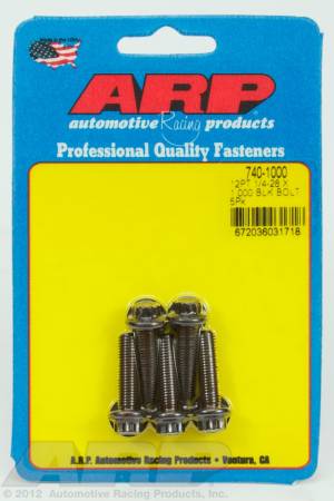 ARP - ARP 740-1000 - 1/4-28 x 1.000 12pt black oxide bolts