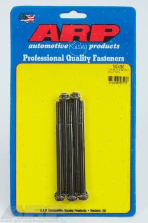 ARP - ARP 740-4250 - 1/4-28 x 4.250 12pt black oxide bolts