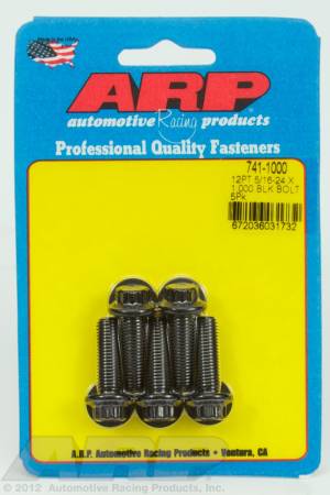 ARP - ARP 741-1000 - 5/16-24 x 1.000 12pt black oxide bolts