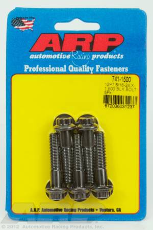 ARP - ARP 741-1500 - 5/16-24 x 1.500 12pt black oxide bolts