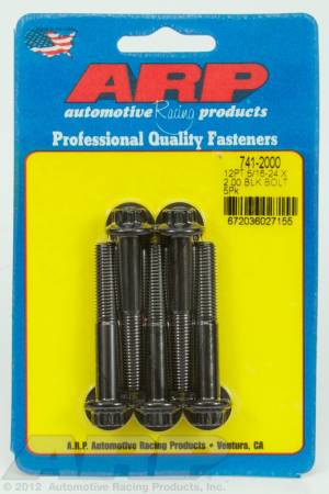 ARP - ARP 741-2000 - 5/16-24 x 2.000 12pt black oxide bolts