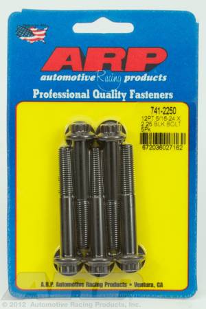 ARP - ARP 741-2250 - 5/16-24 x 2.250 12pt black oxide bolts