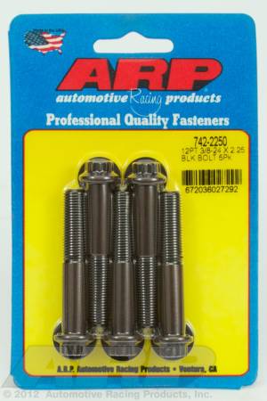 ARP - ARP 742-2250 - 3/8-24 x 2.250 12pt black oxide bolts