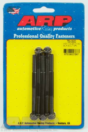 ARP - ARP 750-3500 - 1/4-28 x 3.500 hex black oxide bolts