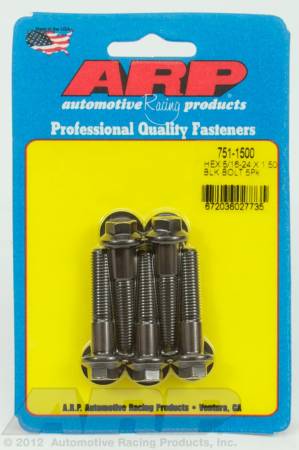 ARP - ARP 751-1500 - 5/16-24 x 1.500 hex black oxide bolts