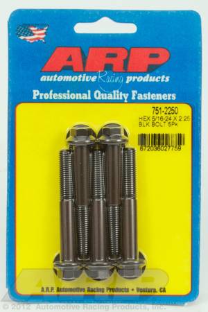 ARP - ARP 751-2250 - 5/16-24 x 2.250 hex black oxide bolts