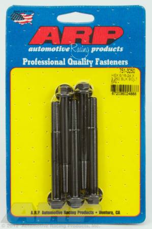 ARP - ARP 751-3250 - 5/16-24 x 3.250 hex black oxide bolts