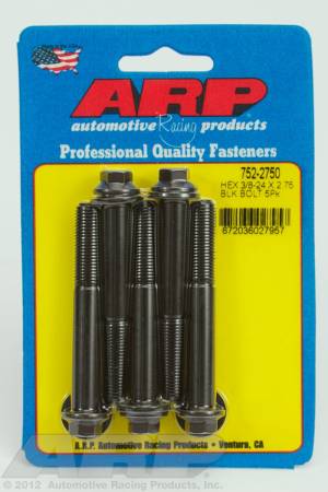 ARP - ARP 752-2750 - 3/8-24 x 2.750 hex black oxide bolts