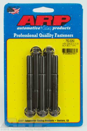 ARP - ARP 752-3250 - 3/8-24 x 3.250 hex black oxide bolts