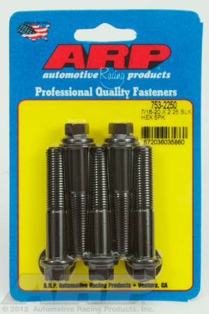 ARP - ARP 753-2250 - 7/16-20 x 2.250 hex black oxide bolts