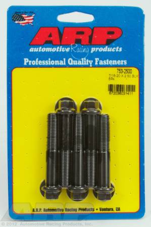 ARP - ARP 753-2500 - 7/16-20 x 2.500 hex black oxide bolts