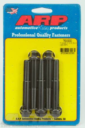 ARP - ARP 753-3000 - 7/16-20 x 3.000 hex black oxide bolts