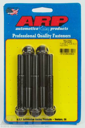 ARP - ARP 753-3250 - 7/16-20 x 3.250 hex black oxide bolts