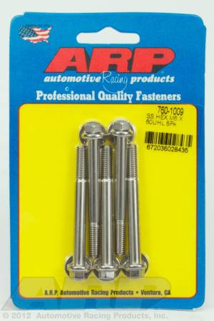 ARP - ARP 760-1009 - M6 x 1.00 x 60 hex SS bolts