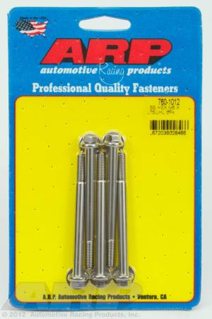 ARP - ARP 760-1012 - M6 x 1.00 x 75 hex SS bolts