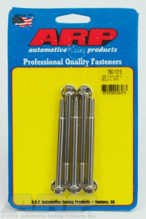 ARP - ARP 760-1013 - M6 x 1.00 x 80 hex SS bolts