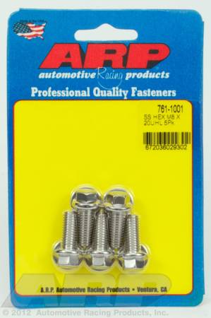 ARP - ARP 761-1001 - M8 x 1.25 x 20 hex SS bolts