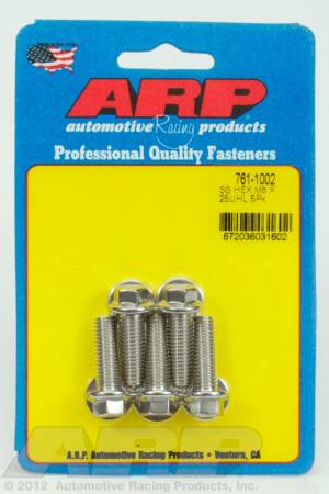 ARP - ARP 761-1002 - M8 x 1.25 x 25 hex SS bolts