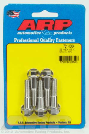 ARP - ARP 761-1004 - M8 x 1.25 x 35 hex SS bolts