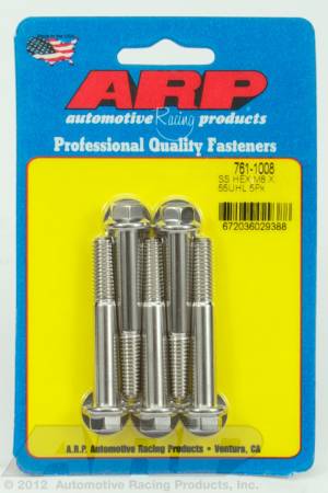 ARP - ARP 761-1008 - M8 x 1.25 x 55 hex SS bolts