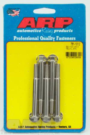 ARP - ARP 761-1012 - M8 x 1.25 x 75 hex SS bolts