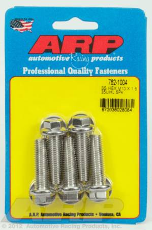 ARP - ARP 762-1004 - M10 x 1.50 x 35 hex SS bolts