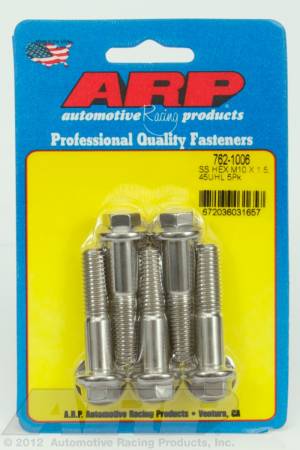 ARP - ARP 762-1006 - M10 x 1.50 x 45 hex SS bolts