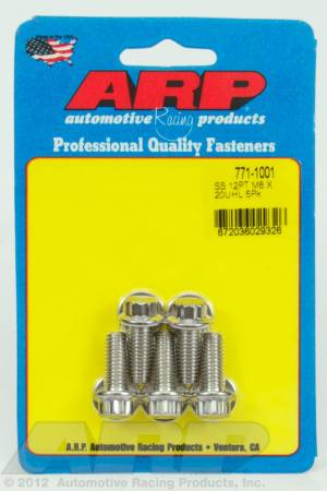 ARP - ARP 771-1001 - M8 x 1.25 x 20 12pt SS bolts