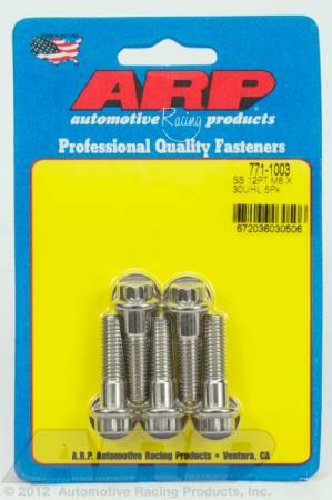 ARP - ARP 771-1003 - M8 x 1.25 x 30 12pt SS bolts