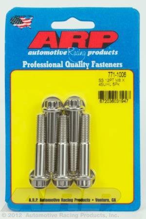 ARP - ARP 771-1006 - M8 x 1.25 x 45 12pt SS bolts