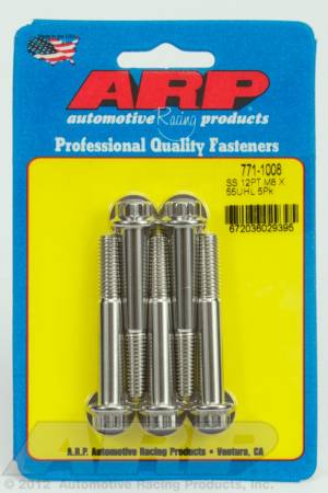 ARP - ARP 771-1008 - M8 x 1.25 x 55 12pt SS bolts