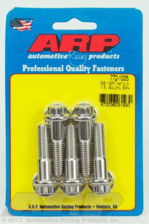 ARP - ARP 772-1005 - M10 x 1.50 x 40 12pt SS bolts