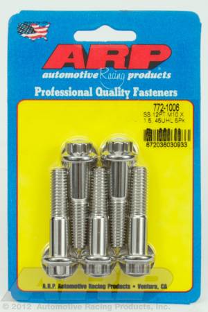 ARP - ARP 772-1006 - M10 x 1.50 x 45 12pt SS bolts