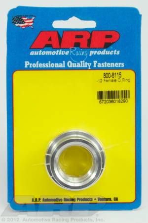 ARP - ARP 800-8115 - 12 female O ring aluminum weld bung