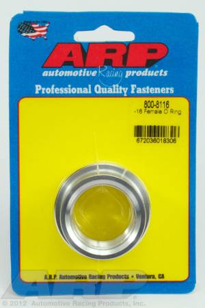 ARP - ARP 800-8116 - 16 female O ring aluminum weld bung