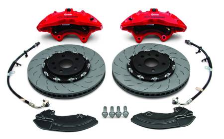 GM Accessories - GM Accessories 84236462 - Brembo Performance Front Brake Package (Six-piston calipers) for 6th Gen Camaro LT & SS