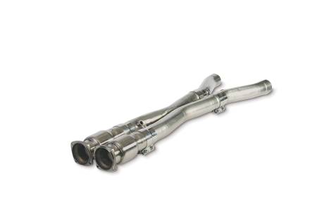 Dynatech - Dynatech 715-63540 - SuperMAXX Stainless 2.5" Catted X-Pipe for 2009-2013 C6 LS Corvettes