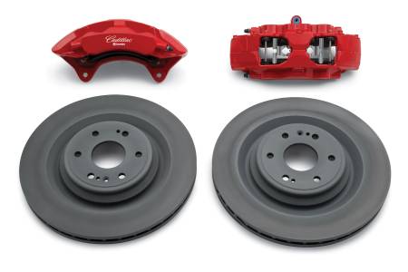 GM Accessories - GM Accessories 84610131 - Brembo Performance Front Brake Kit for 2015-2020 Escalade & Escalade ESV