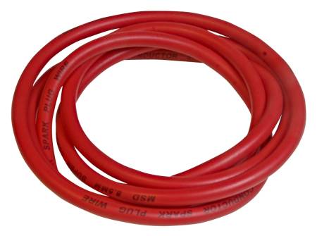 MSD - MSD 34039 - Super Conductor 8.5mm Wire, Red, 6' Bulk