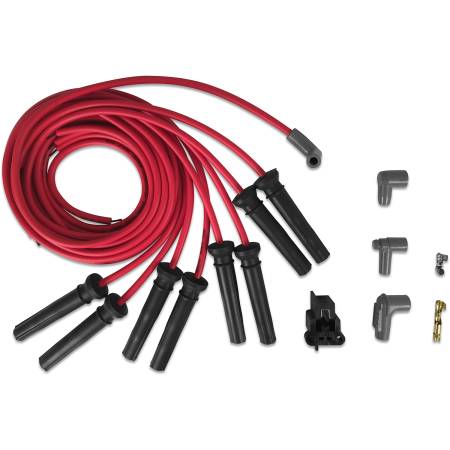 MSD - MSD 30839 - Super Conductor Spark Plug Wire Set Chevy Pro Stock Head