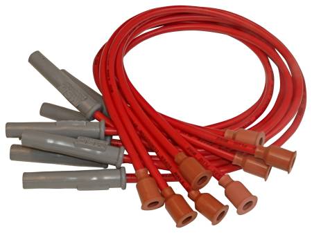 MSD - MSD 31309 - Super Conductor Spark Plug Wire Set, Chrysler 318-360, Socket