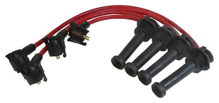 MSD - MSD 32939 - Super Conductor Spark Plug Wire Set, '98-'01 Ford ZX-2, 2.0L, 4 cyl