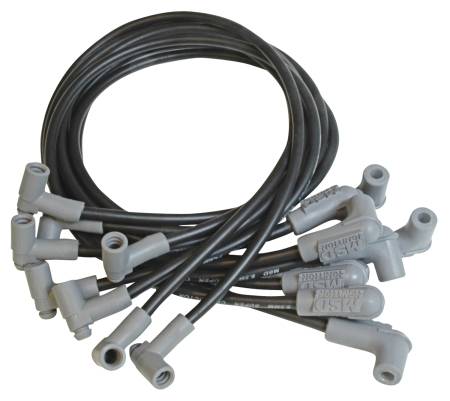 MSD - MSD 35593 - Wire Set, SC Blk, SB Chevy for use with HEI Cap