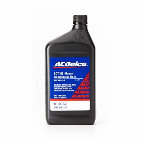 ACDelco - ACDelco 10-4037 - 70W BOT 303 Modified Low Viscosity Manual Transmission Fluid - 1 qt