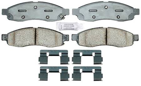 ACDelco - ACDelco 14D1015CH - Ceramic Front Disc Brake Pad Set