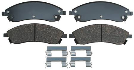 ACDelco - ACDelco 14D1019CHF1 - Ceramic Front Disc Brake Pad Set